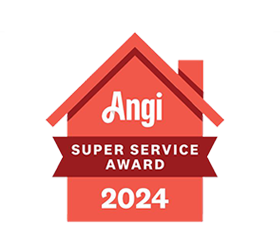 Angi Super Service Award 2024 badge