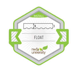 Float badge