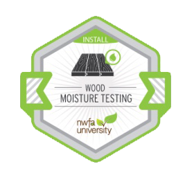 Wood Moisture Testing badge