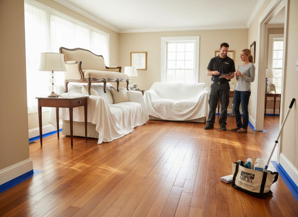How to Prepare for Your Wood Flooring Service in Montgomery County and Surrounding Areas - Refinish My Floors