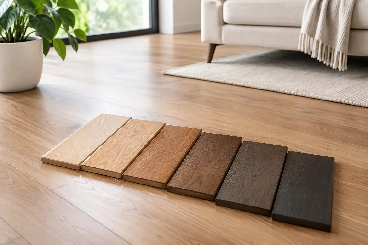 Custom Hardwood Floor Stain Colors That Work