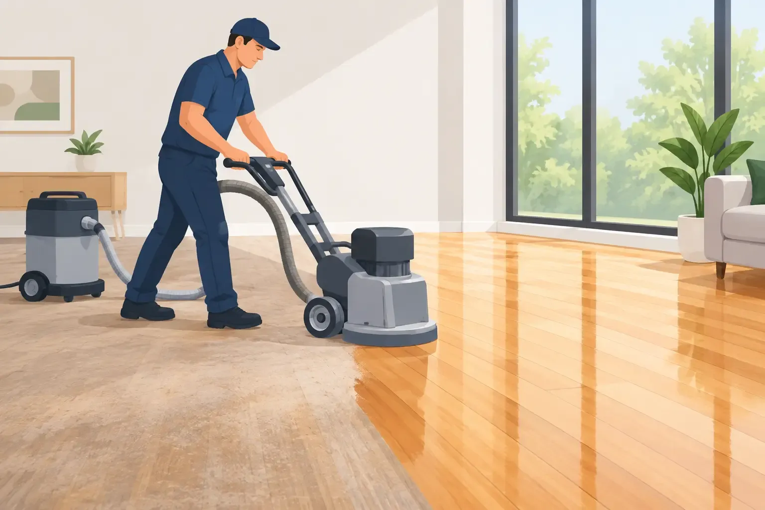 What Dustless Hardwood Floor Sanding Delivers