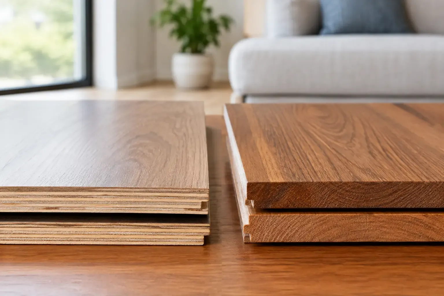 Engineered Versus Solid Hardwood Compared