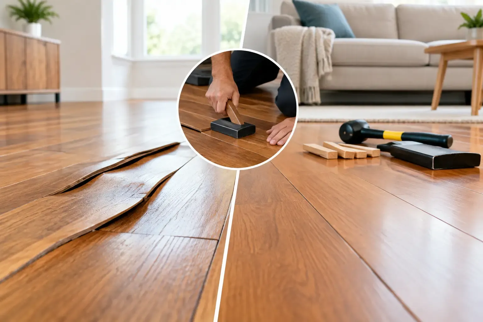 Hardwood Floor Cupping Repair That Lasts