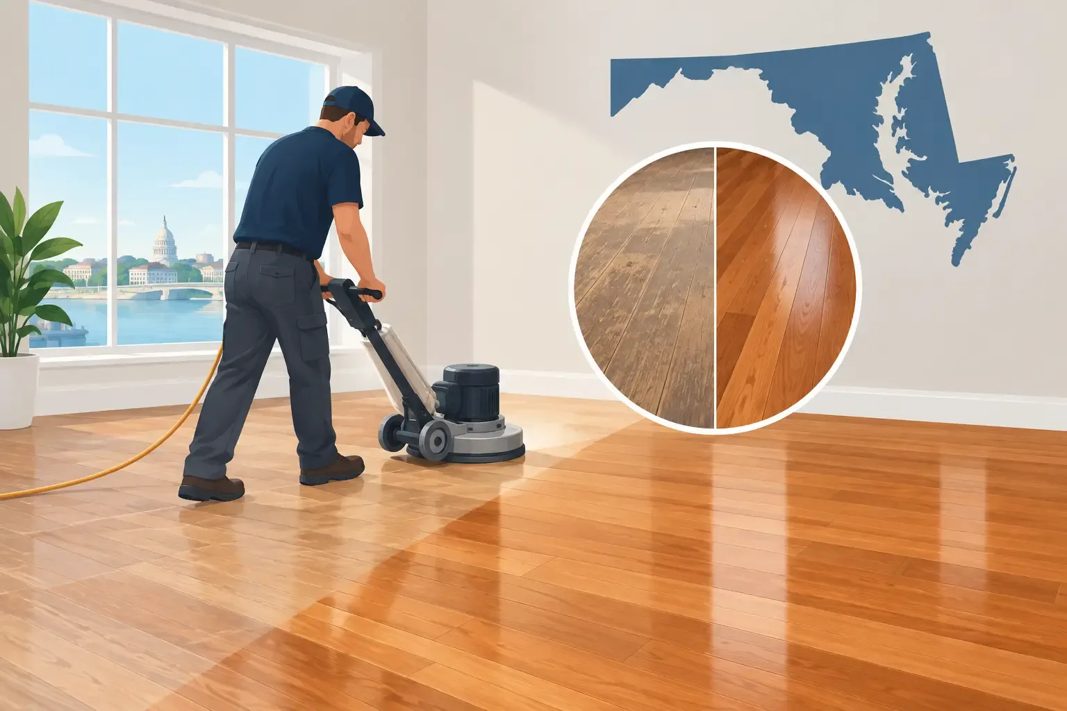 Is Hardwood Floor Refinishing Maryland Worth It?