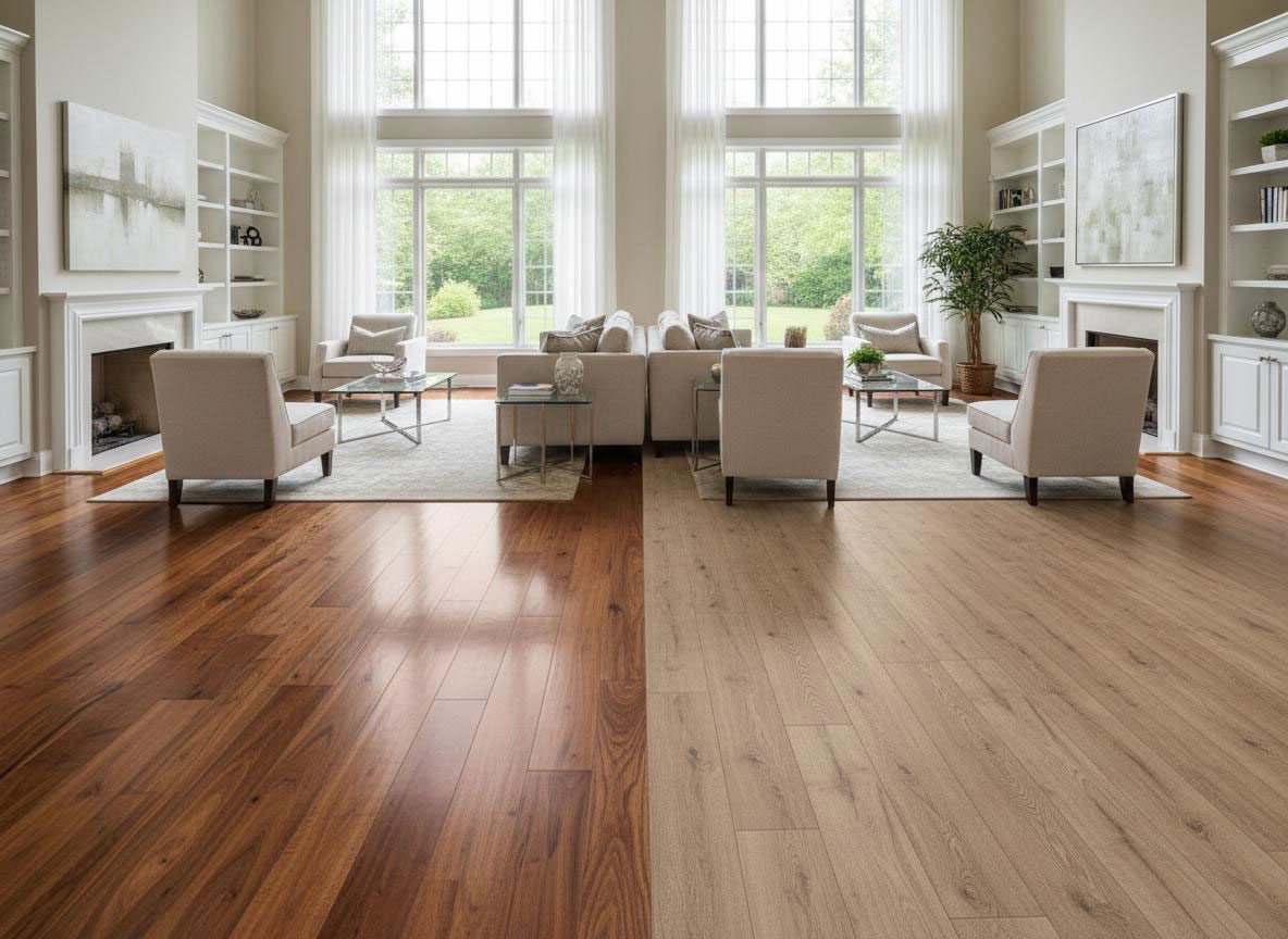 Hardwood vs. Luxury Vinyl Plank: Pros, Cons, and What’s Right for Maryland Homes